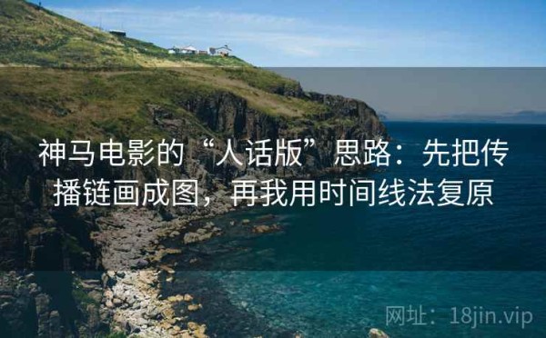 神马电影的“人话版”思路：先把传播链画成图，再我用时间线法复原